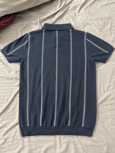 Men's Striped Polo T-Shirt
