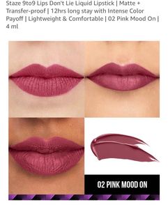 Staze Matte Liquid Lipstick