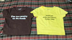 SHEIN Graphic T-Shirts (Set of 2)