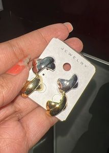 Chic C-Shaped Hoop Earrings Set 🤍