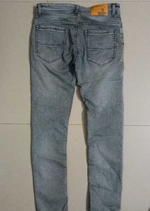 Men's Grey Wash Jeans
