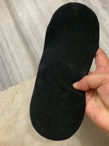 Black No-Show Socks