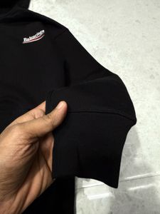 Balenciaga Black Political Campaign Hoodie
