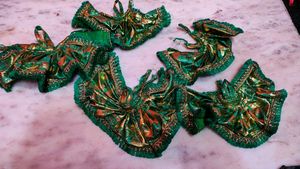 Divine Hindu Deity Idols with Shimmering Attire