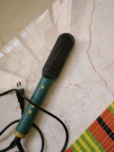 Hair straightener comb