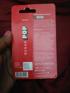 Sugar Pop Tinted Lip Balm - Cherry