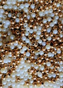 Gold &amp; Pearl Beads for Jewelry Making