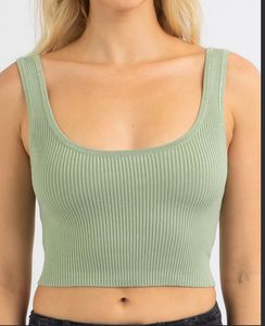 Ribbed Knit Tank Top