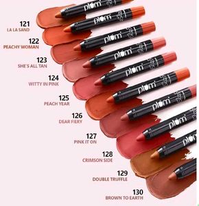Plum Twist &amp; Go Matte Lipstick Combo of 6 crayon P