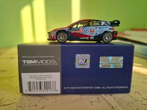 Mini GT Hyundai i20 Rally Car Model (Unboxed)