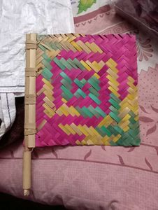 Handmade Woven Fan