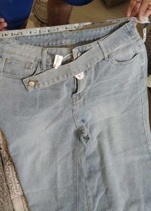 Savana Women’s Light Blue Wide-Leg Jeans