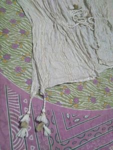 Boho Sparkly Kimono Tunic Top
