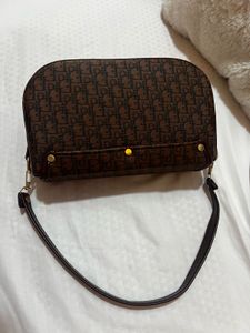 Dior inspired Monogram Shoulder Bag