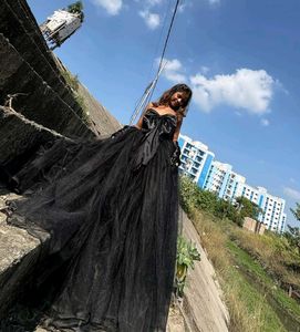Stunning Black Ball Gown