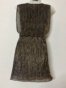 Pintresty Sparkly Metallic Mini Dress