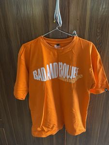 Orange Graphic Tee - Bad and Boujee