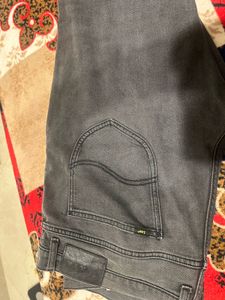 Leee Stylish Greyish Black Jeans