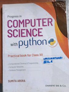 Class 12 Computer Science Python