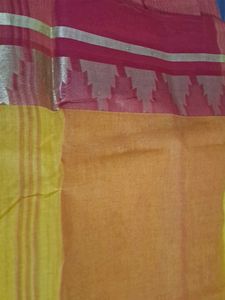 handloom bengoli  puja saree