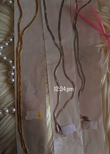 Snake Chains (Anti-tarnish)