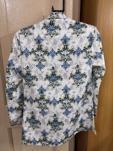 Boy's Printed Ethnic Jacket
