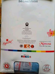 "Mafatlal" Brand Mimosa Premium Turkish Bath Towel.