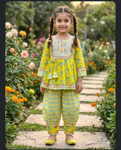 Beautiful Yellow Kurta Set