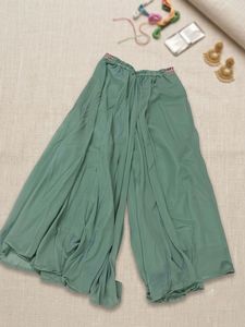 New Article Crop Top , divider plazo with Fashiona