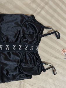 SHEIN bustier Top