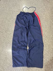 Vintage Navy & Red Track Pants