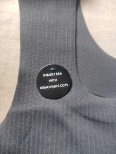 Seamless Top with Inbuild Bra