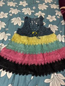 Colorful Crochet Top