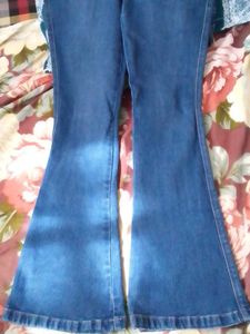 Dark Blue Boot Cut Jeans
