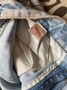 Urbanic Light Wash Denim Bermuda Shorts