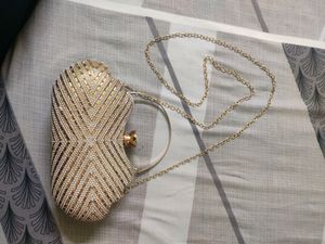 Gold Party Handbag