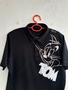 Tom and Jerry Graphic Polo T-Shirt