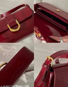 burgundy handbag