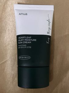 Anua Heartleaf Silky Moisture Sun Cream SPF 50+