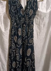 Bohemian Print Maxi Dress