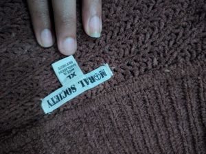 Brown Knit Sweater