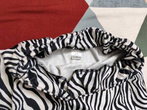 Zebra Print Mini Skirt (FIX RATE)