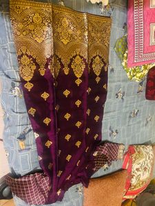 Beautiful Purple Kurta Set with Dupatta