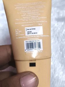 Mamaearth Glow Serum Medium Coverage Natural Found
