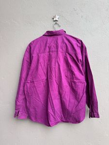 Men's Purple Long Sleeve Shirt