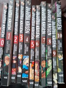 Jujutsu Kaisen Manga Volumes 0-10