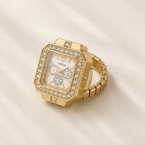 (New) Gold Snake Watch &amp; Ring set