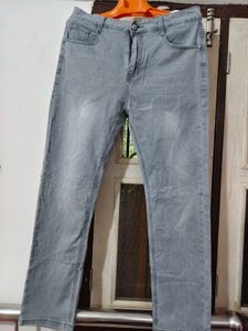 Premium Light Grey Stretch Jeans - Jeep Spirit