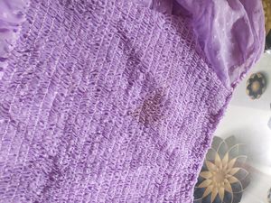 Purple Crop Top