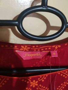 Beautiful Red Printed Kurta